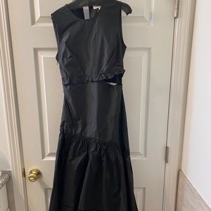 Silk Taffeta Maxi Dress